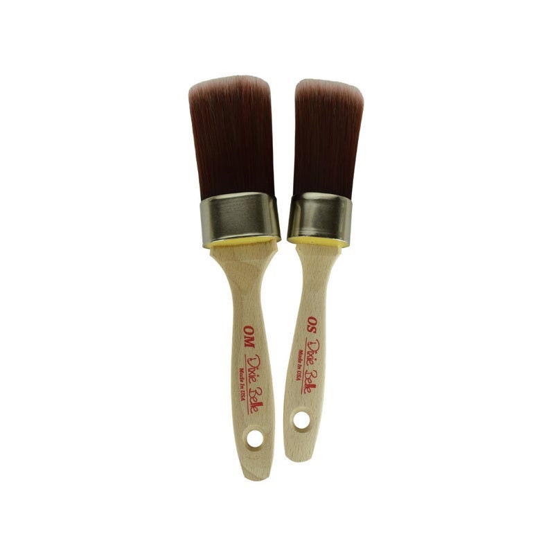 Dixie Belle Oval Synthetic Paint Brushes - Same Day Shipping - Brushes –  Belle & Beau 850