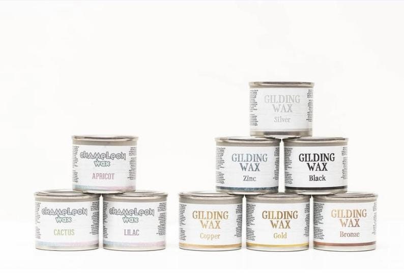Dixie Belle Gilding Wax and Chameleon Wax Demo 
