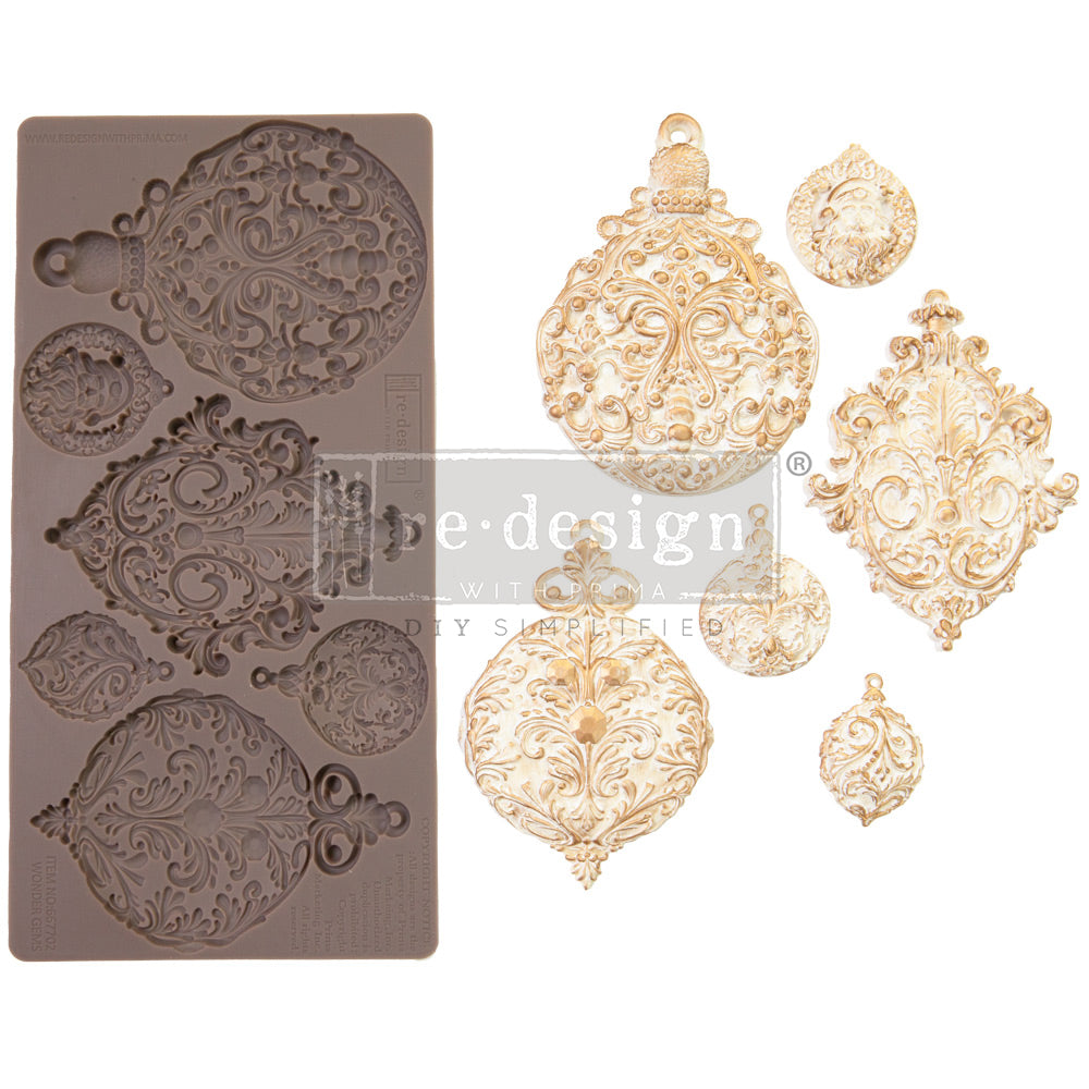 Wonder Gems Silicone Mould-  Same Day Shipping - Redesign with Prima - Decor - Candy Mould - Ornament Mold