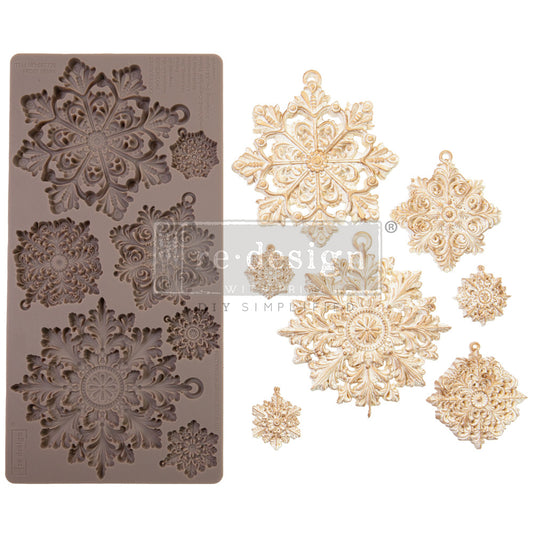 Frost Spark Silicone Mould-  Same Day Shipping - Redesign with Prima - Decor - Candy Mould - Ornament Mold
