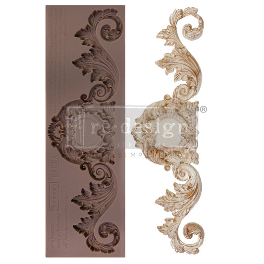 Lavish Swirls Silicone Mould-  Same Day Shipping - Redesign with Prima - Decor - Candy Mould - Kacha