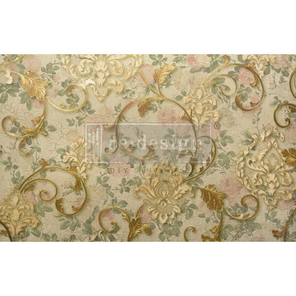 Chapelle Royale Decoupage Paper - Same Day Shipping - Redesign with Prima - Furniture Decoupage - Fiber Decoupage Paper