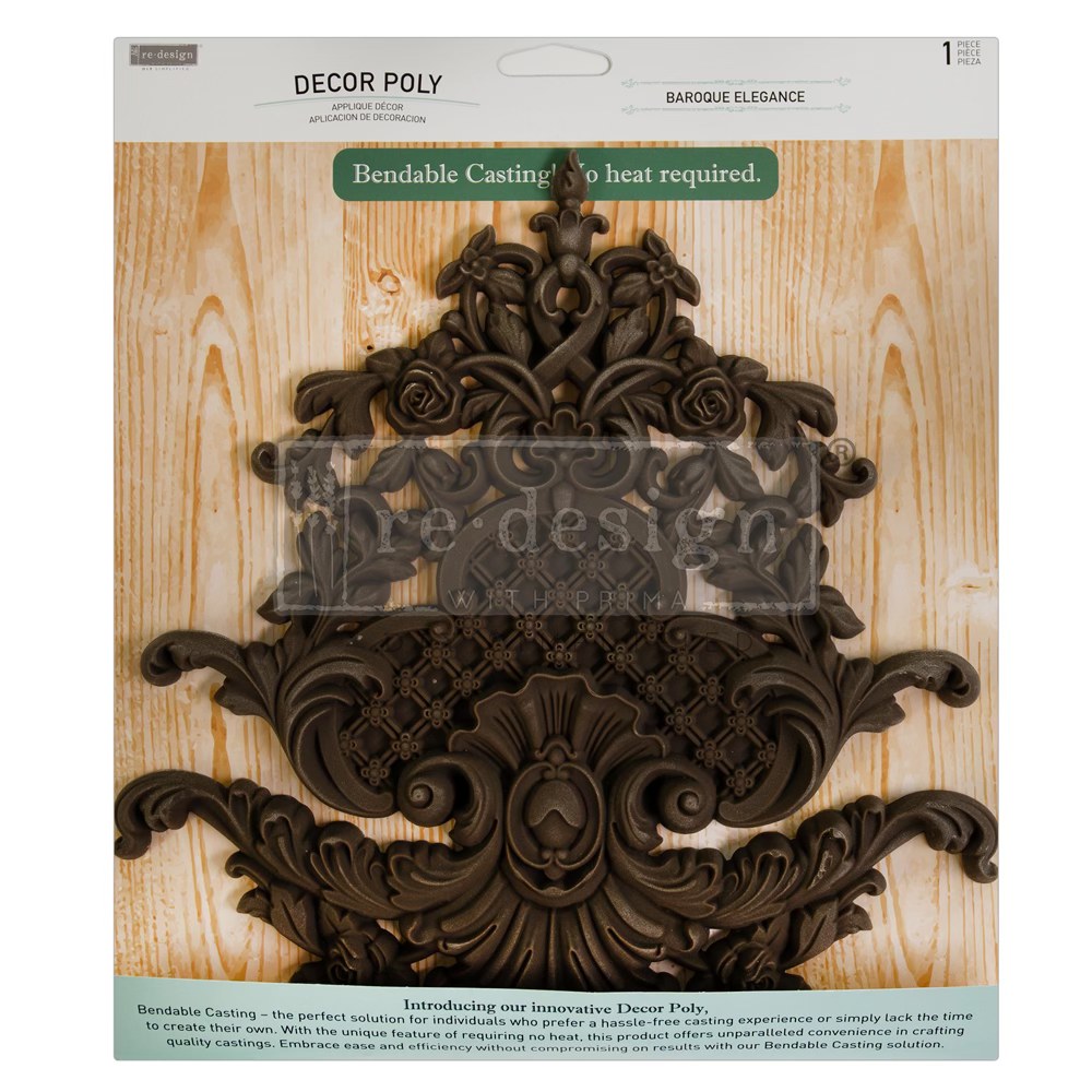 Baroque Elegance - Decor Poly - Redesign with Prima - furniture applique