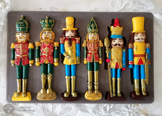 Nutcracker Magic Silicone Mould-  Same Day Shipping - Redesign with Prima - Decor - Candy Mould