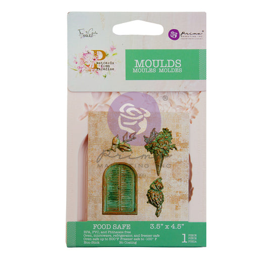 Postcards from Paradise Silicone Mould - Same Day Shipping - Redesign with Prima - Candy Mold - Furniture Mould - Resin Mold