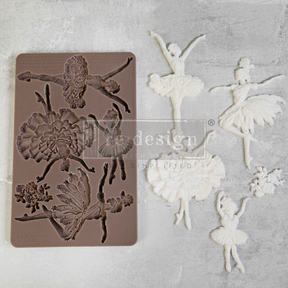 Celestial Grace Silicone Mould-  Same Day Shipping - Redesign with Prima - Decor - Candy Mould