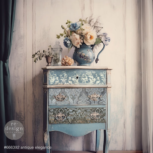 Antique Elegance Decoupage Paper Pack Redesign with Prima - Same Day Shipping - Furniture Decoupage