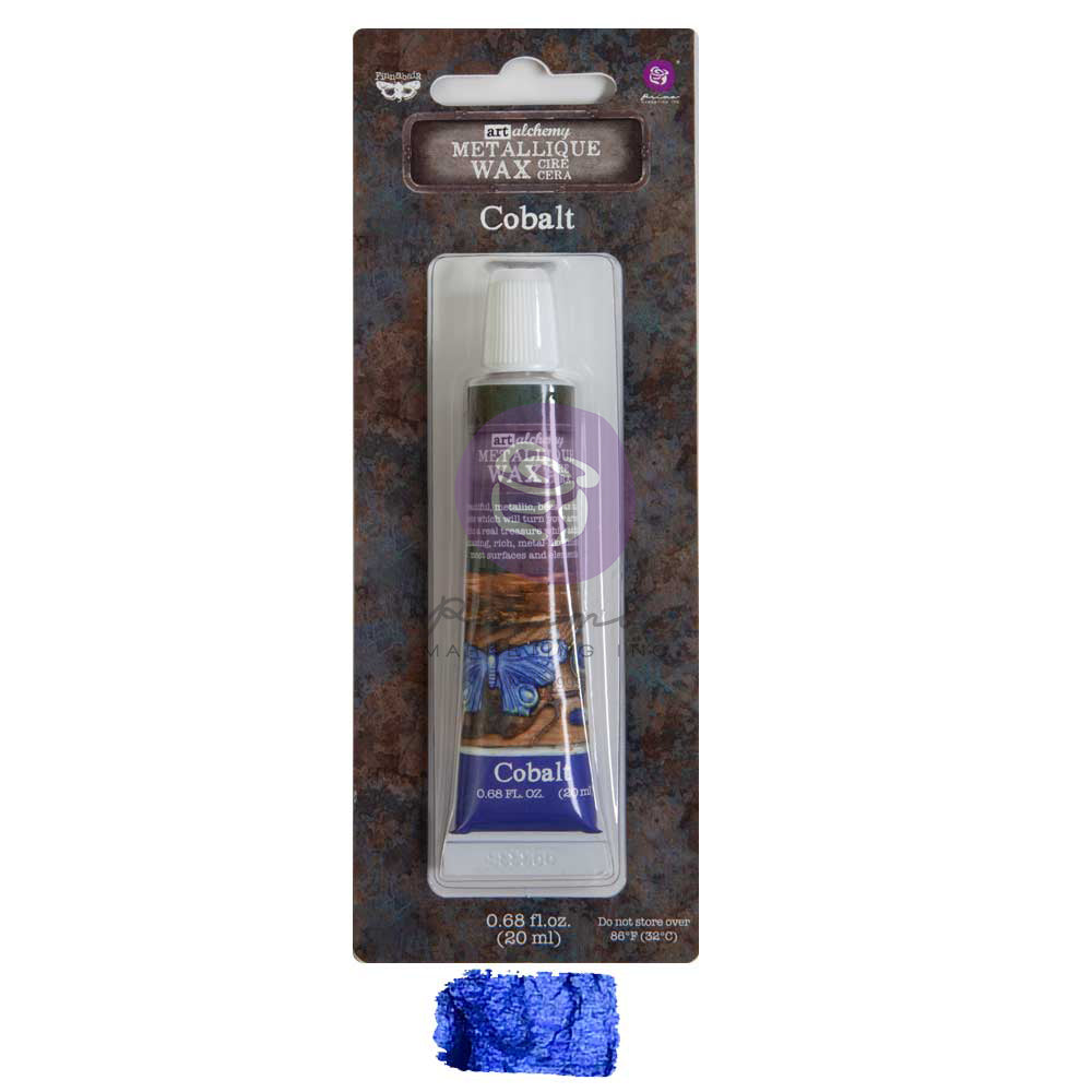 Cobalt Art Alchemy Metallique Wax - Same Day Shipping - Mixed Media Wax - Furniture Wax - Gilding Wax