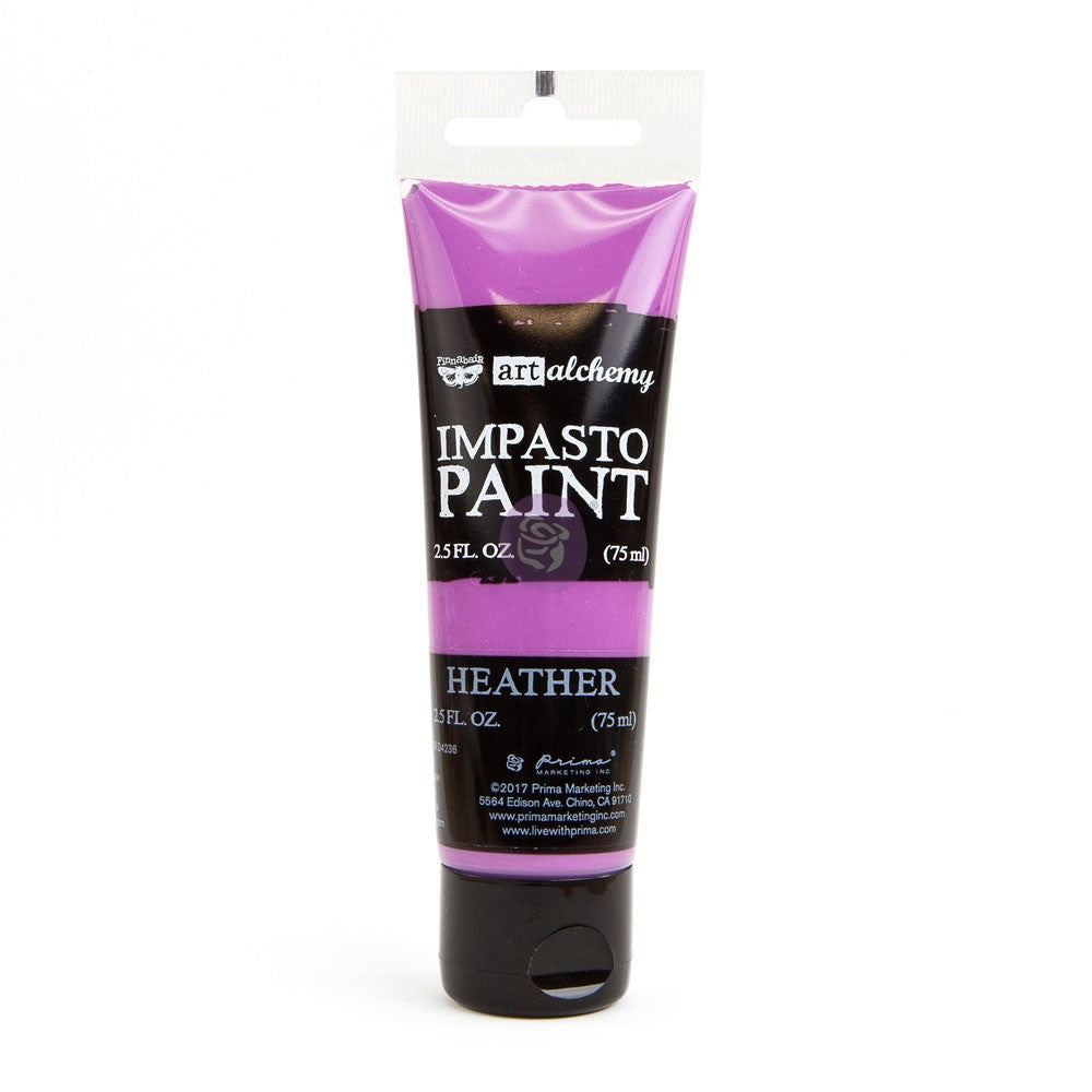 Heather Impasto paint - Same Day Shipping - Art Alchemy - Finnabair - ReDesign With Prima - Mixed Media Art