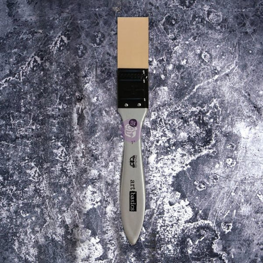 Mixed Media Silicone Brush 1" - Art Basics - Same Day Shipping - Chalk Paste Applicator - belleandbeau850