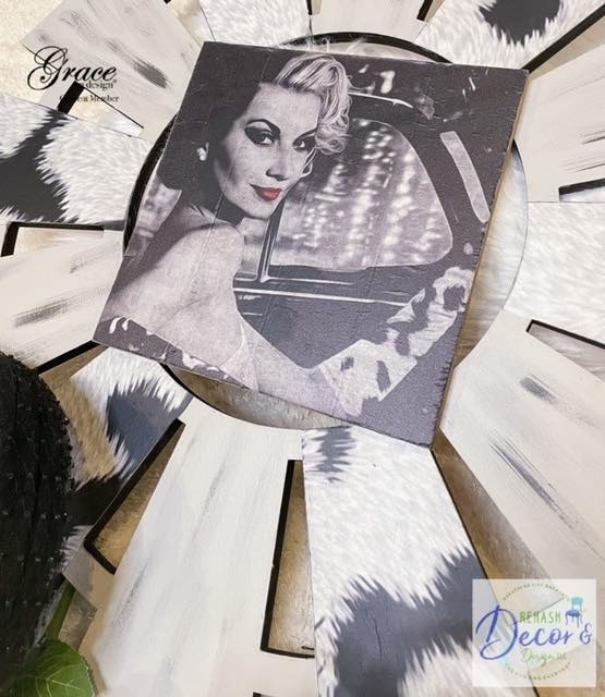 Cruella Decoupage Paper 3 Piece Pack - Grace on Design - Same Day Shipping - Furniture Decoupage - Decor Decoupage - Dalmations
