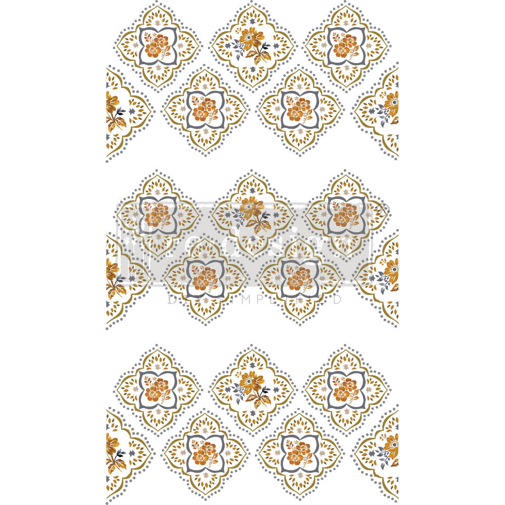 Petite Tile transfer by Redesign with Prima 24"x35" - Same Day Shipping - Rub on Transfers - Decor Transfer - Furniture Transfer - belleandbeau850