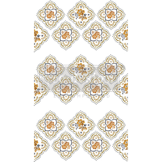 Petite Tile transfer by Redesign with Prima 24"x35" - Same Day Shipping - Rub on Transfers - Decor Transfer - Furniture Transfer - belleandbeau850