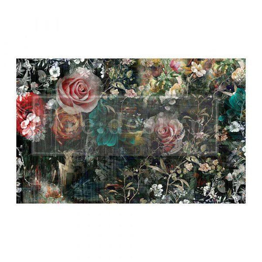 Andressa Decoupage tissue paper 1 sheet Redesign by Prima - Same Day Shipping - Furniture Decoupage - Decor Decoupage - Mulberry Paper - belleandbeau850