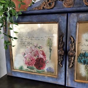 Discontinued! Vintage Botanical transfer by Redesign with Prima 48"x35" - Same Day Shipping - Rub on Decal - Furniture Transfer - Floral - belleandbeau850