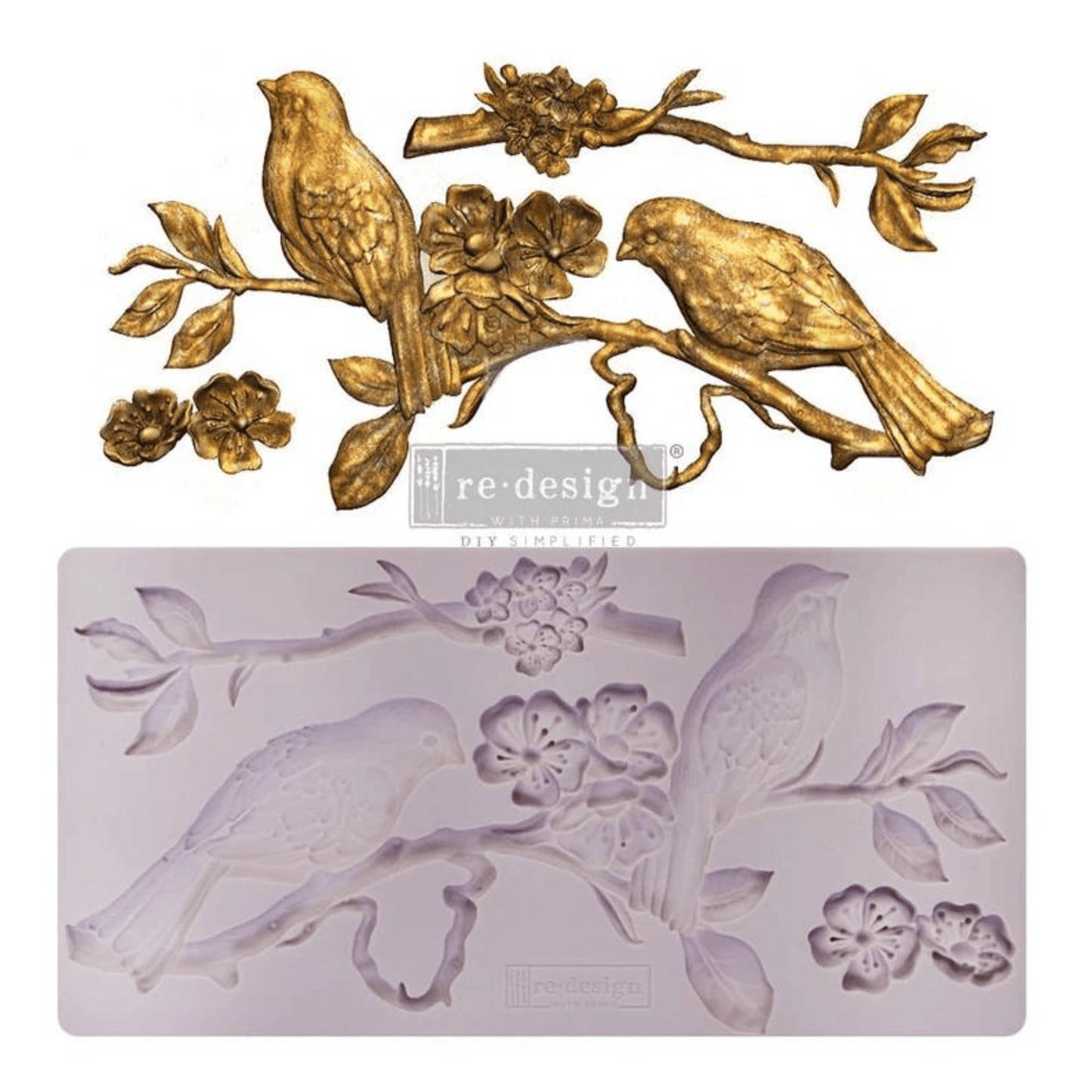 Blossoming Spring ReDesign With Prima Decor Mould - Same Day Shipping - Furniture Moulds - Candy Mold - Molds for Resin - Clay Mold - belleandbeau850