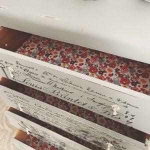 Lovely Ledger transfer by Redesign with Prima 24"x31" - Same Day Shipping - Rub on Transfer - Furniture Transfers - Decor Transfers