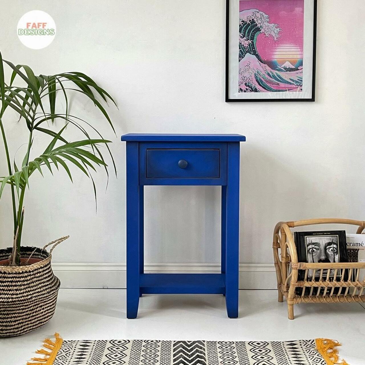 Cobalt Dixie Belle Chalk Mineral Paint - Same Day Shipping - No VOC - Chalk Paint for Furniture and Cabinets - Water Based Paint - Best Chalk Paint - belleandbeau850