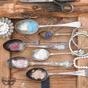 Pearls and Crystals Mica Powder Set - Same Day Shipping - Finnabair Art Ingredients - Prima Marketing - Pearls and Crystals - set of 6 jars