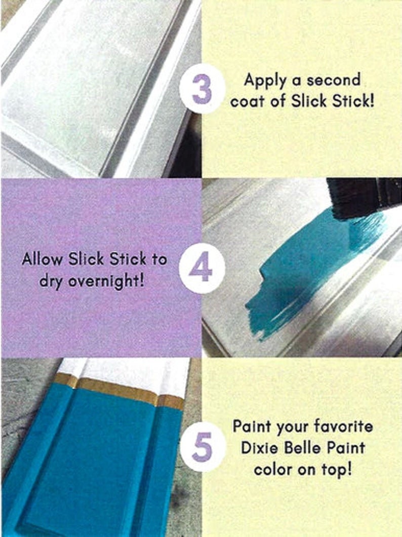 Dixie Belle Slick Stick Primer for Slick Surfaces - Same Day Shipping -  Paint Primer - Adhesion Primer for Furniture