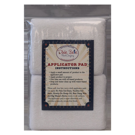 Terry Cloth Applicator Pads | Set of Two | Dixie Belle Paint - SAME DAY SHIPPING! - belleandbeau850