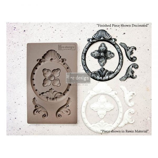 Discontinued! Warrington Framework ReDesign With Prima Decor Mould - Same Day Shipping - Furniture Mould - Candy Mold - Silicone Mold - belleandbeau850