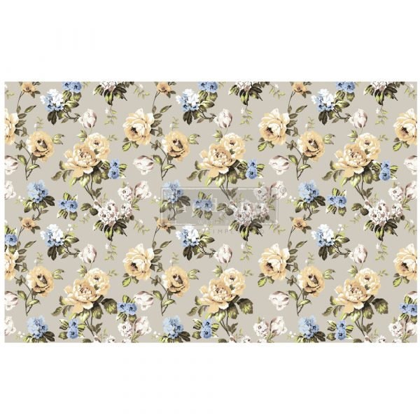 SAME DAY SHIPPING! Marigold Decoupage tissue paper 1 sheet Redesign by Prima - belleandbeau850