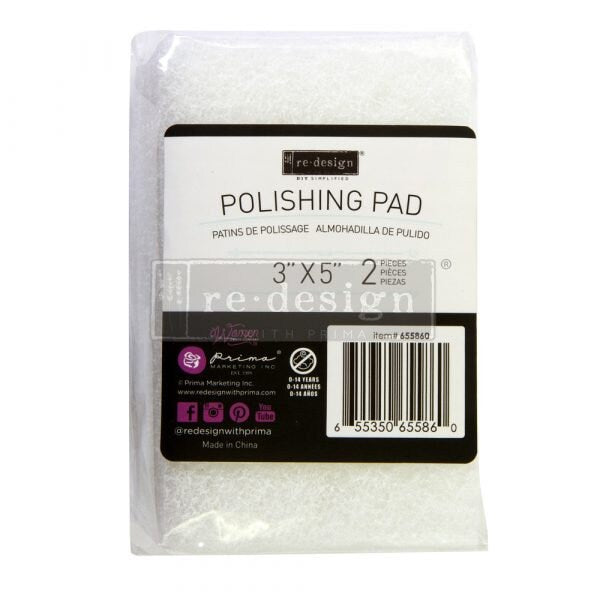 Polishing Pads 3"x5" - Redesign with Prima - Same Day Shipping - Buffing Pads - Burnishing Pads - Pads for Burnishing Transfers - belleandbeau850