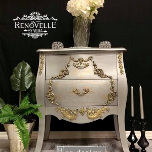 Italian Villa Scrolls ReDesign With Prima Decor Mould -  Same Day Shipping - Silicone Mould - Resin Mould - Furniture Mould - Candy Mould